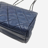 Medium glazed Aged calfskin Coco Flap Bag