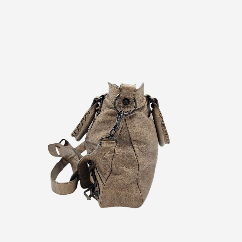 BEIGE MINI CITY BAG