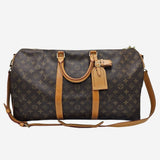 MONOGRAM CANVAS KEEPALL BANDOULIERE 50