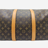 MONOGRAM CANVAS KEEPALL BANDOULIERE 50