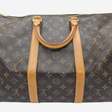 MONOGRAM CANVAS KEEPALL BANDOULIERE 50