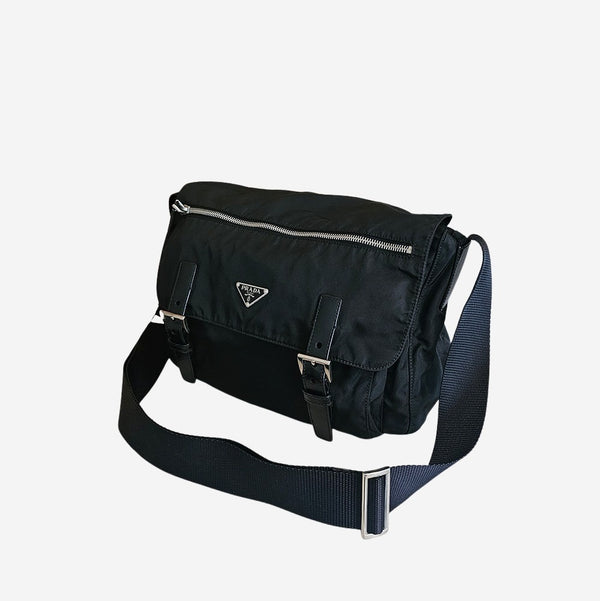 SORT NYLON CROSSBODY