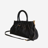 Nylon bow crossbody