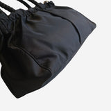 Nylon bow crossbody