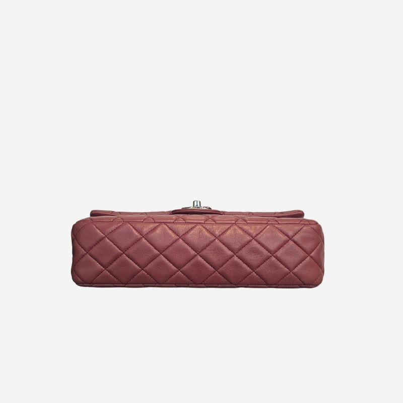 Rose Fonce CLASSIC DOUBLE FLAP MEDIUM