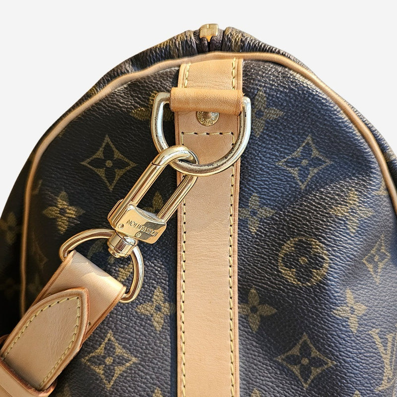 MONOGRAM CANVAS KEEPALL 60 BANDOULIERE