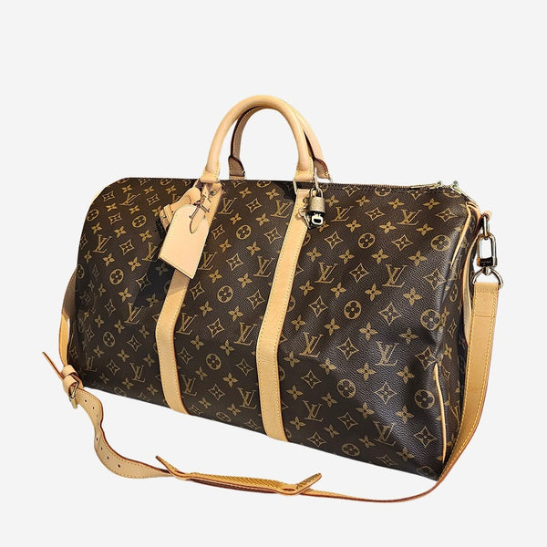 MONOGRAM CANVAS KEEPALL 50