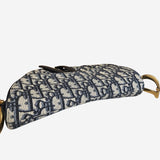 Oblique Jacquard saddle bag