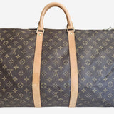 MONOGRAM CANVAS KEEPALL 55 BANDOULIERE