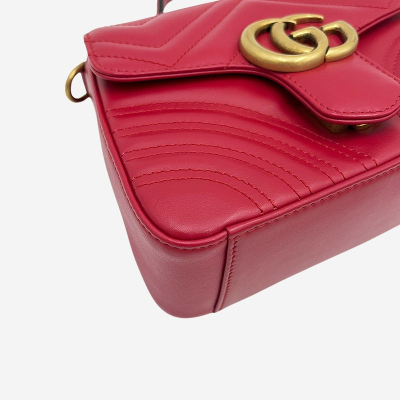 GG MARMONT MINI TOP HANDLE BAG