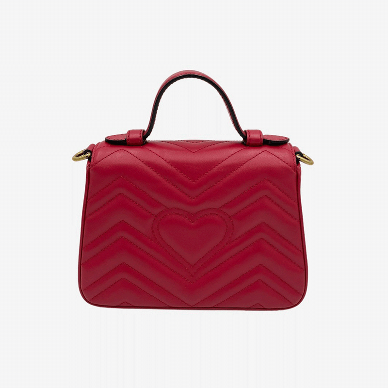 GG MARMONT MINI TOP HANDLE BAG