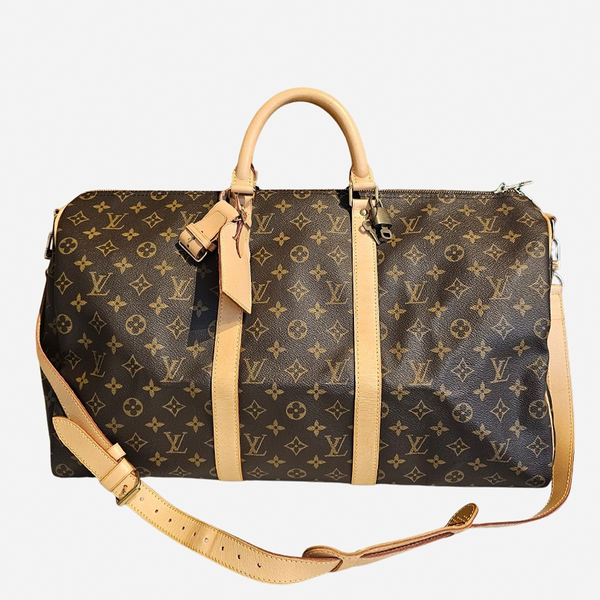 MONOGRAM CANVAS KEEPALL 50