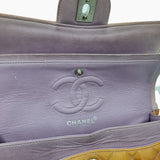 ORANGE PATENT CLASSIC FLAP SMALL taske fra brand: CHANEL - We Do Vintage
