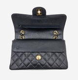 CAVIAR SMALL CLASSIC DOUBLE FLAP taske fra brand: CHANEL - We Do Vintage