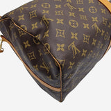 MONOGRAM CANVAS KEEPALL 55 BANDOULIERE taske fra brand: LOUIS VUITTON - We Do Vintage