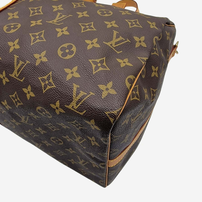 MONOGRAM CANVAS KEEPALL 55 BANDOULIERE taske fra brand: LOUIS VUITTON - We Do Vintage