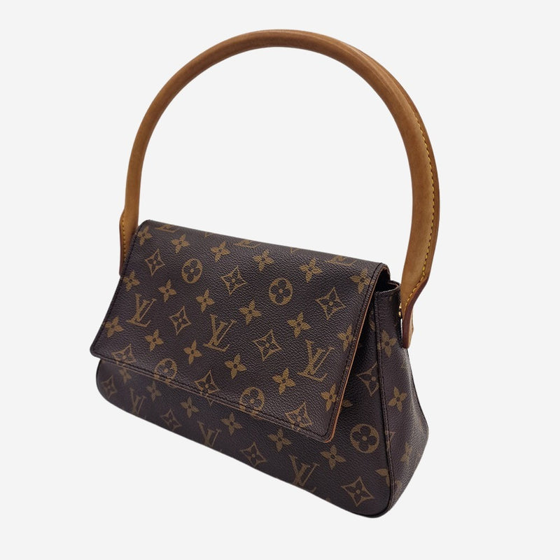 LOUIS VUITTON Monogram Canvas Looping PM Bag