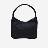 Sort Nylon Hobo