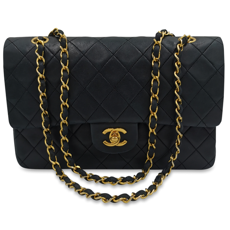 Sort Classic flap medium taske fra brand: CHANEL - We Do Vintage