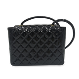 Sort Patent flap bag taske fra brand: CHANEL - We Do Vintage